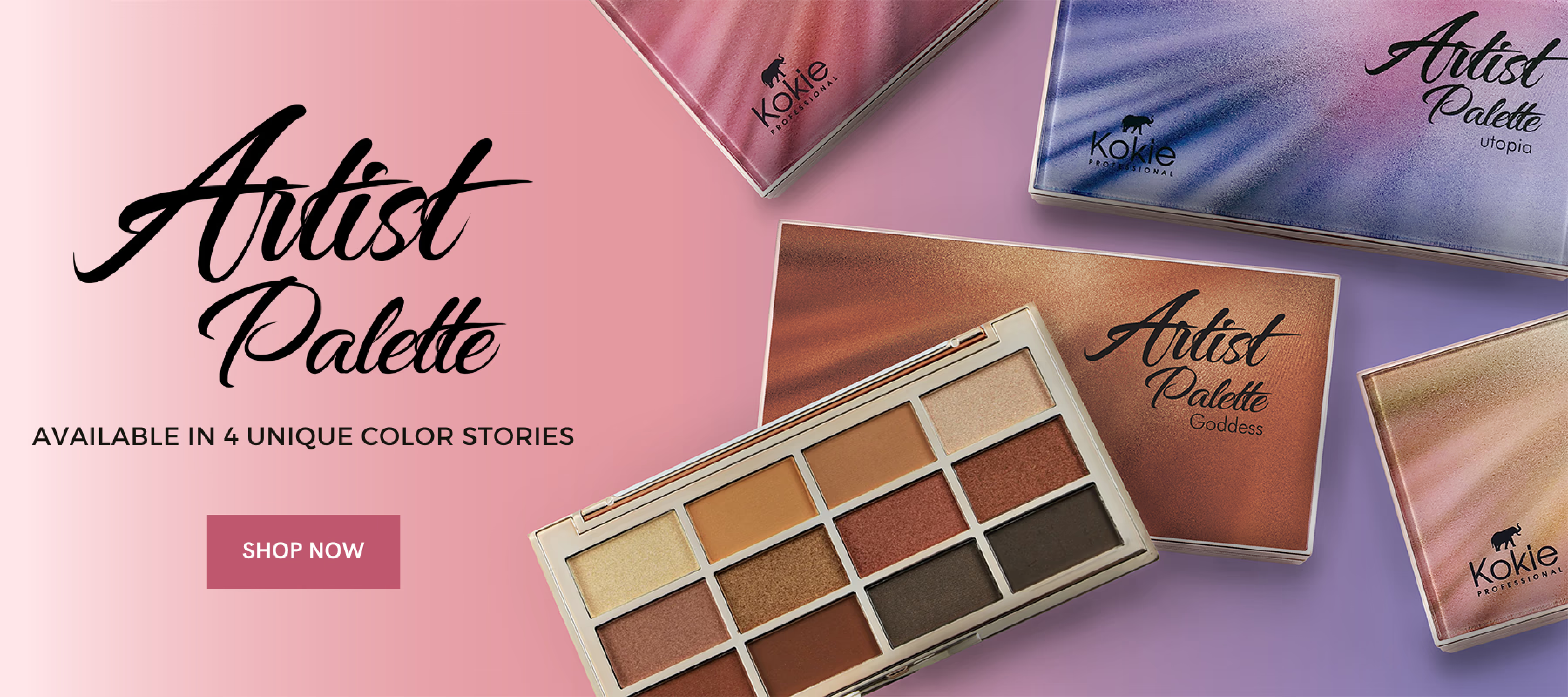 Kokie Artist Palette Banner