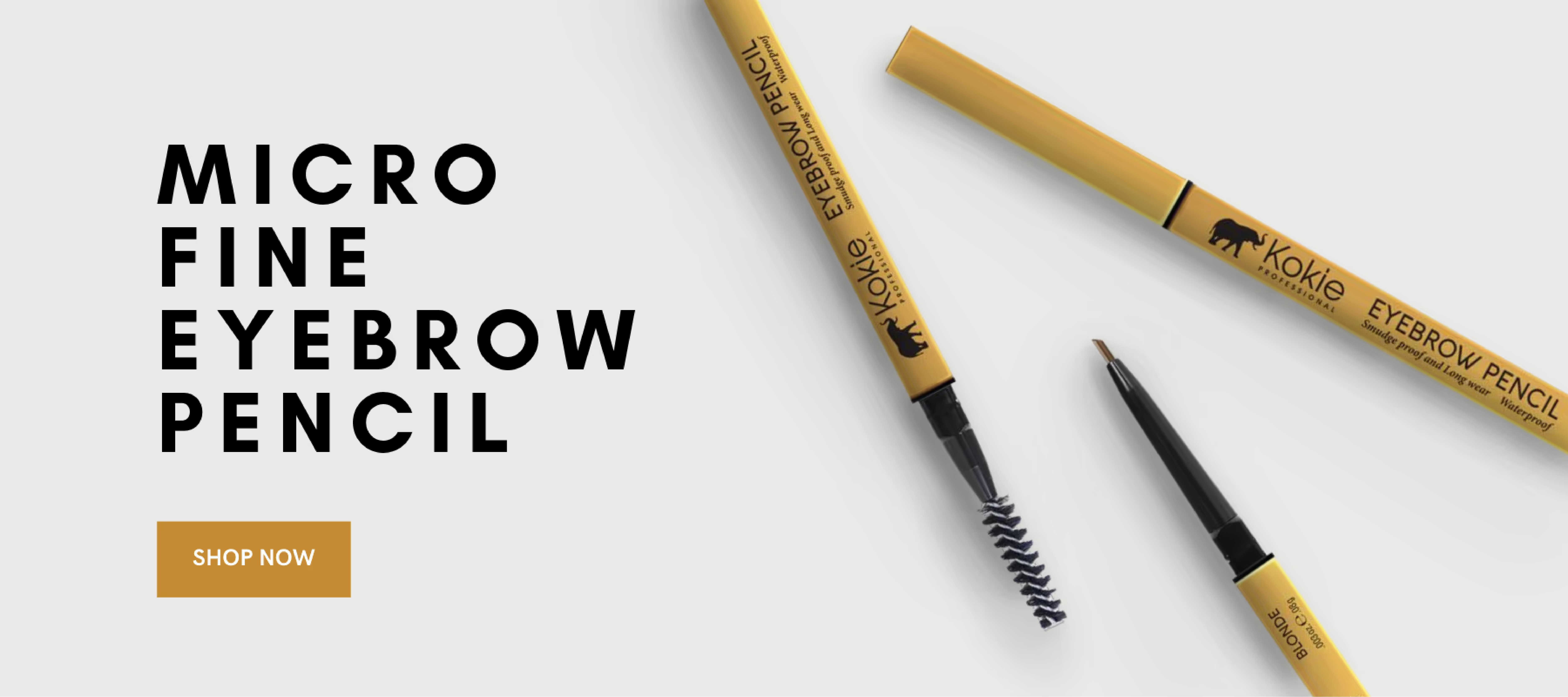 Kokie Eyebrow Pencil Banner