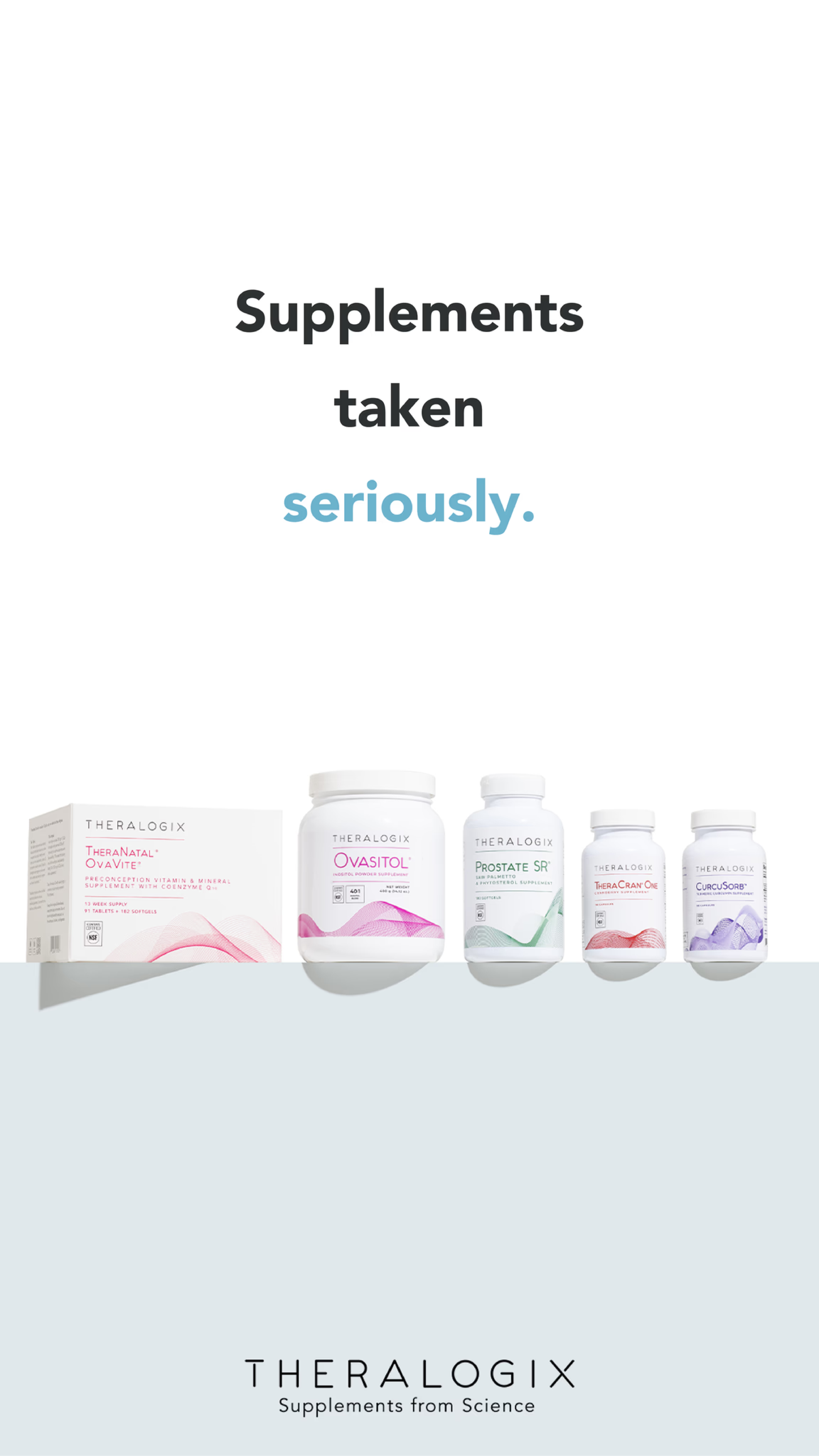 Theralogix Shelf Products Social